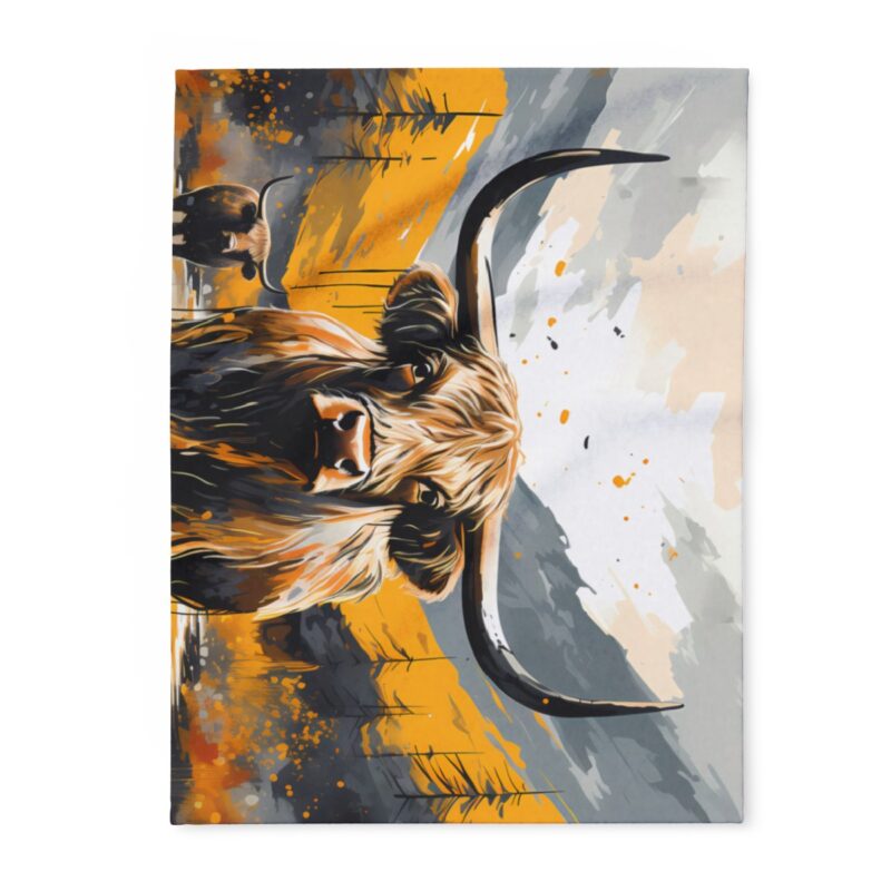 Highland Cows Arctic Fleece Blanket