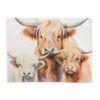 Highland Cows Arctic Fleece Blanket