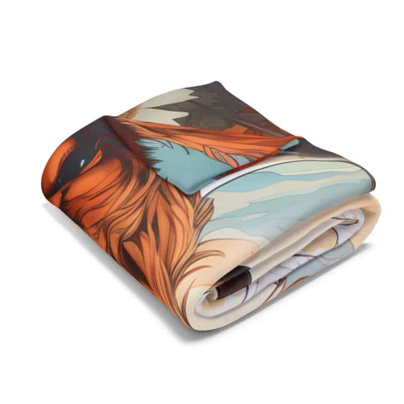 Highland Cows Arctic Fleece Blanket