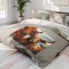 Highland Cows Arctic Fleece Blanket