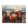 Highland Cows Arctic Fleece Blanket