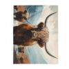 Highland Cows Arctic Fleece Blanket