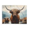 Highland Cows Arctic Fleece Blanket