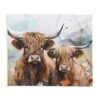 Highland Cows Arctic Fleece Blanket