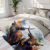 Highland Cows Arctic Fleece Blanket