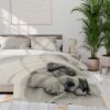 Australian Shepherd Dog Arctic Fleece Blanket