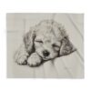 Poodle Arctic Fleece Blanket