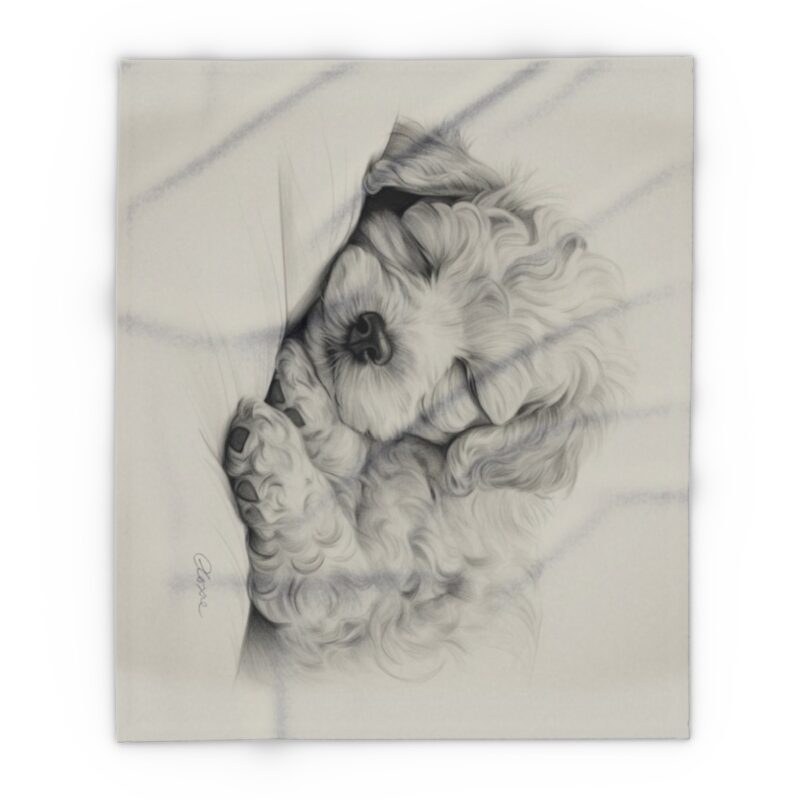 Poodle Arctic Fleece Blanket