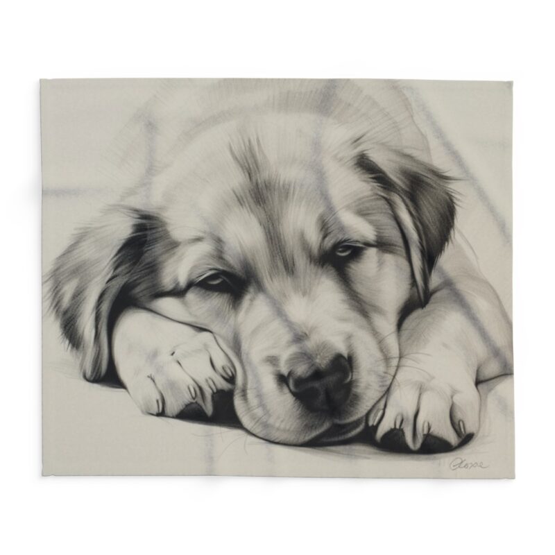 Anatolian Shepherd Dog Fleece Blanket