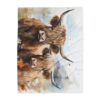 Highland Cows Arctic Fleece Blanket