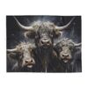 Highland Cows Arctic Fleece Blanket