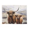 Highland Cows Arctic Fleece Blanket