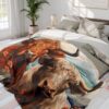 Highland Cows Arctic Fleece Blanket