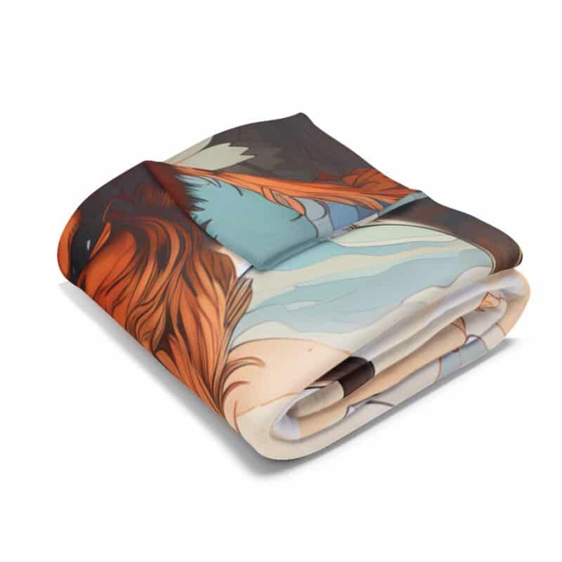 Highland Cows Arctic Fleece Blanket