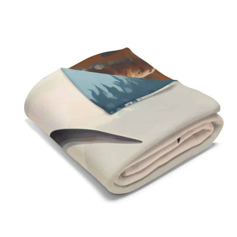 Highland Cows Arctic Fleece Blanket