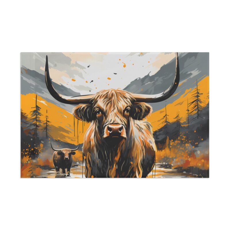 Highland Cows Flag