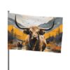 Highland Cows Flag