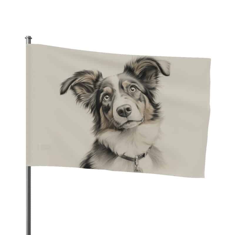 Australian Shepherd Dog Flag