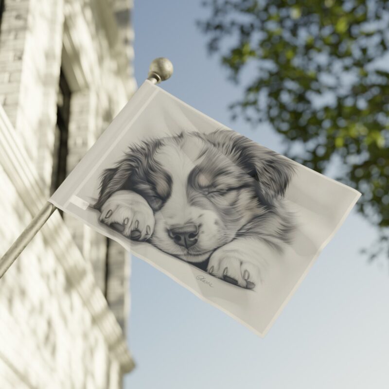 Australian Shepherd Dog Flag