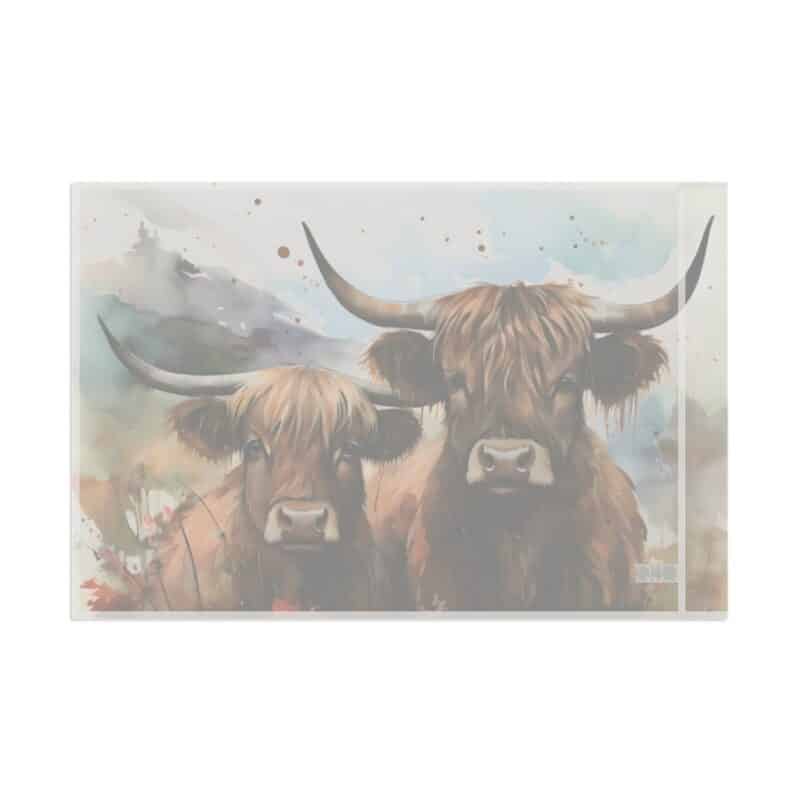 Highland Cows Flag