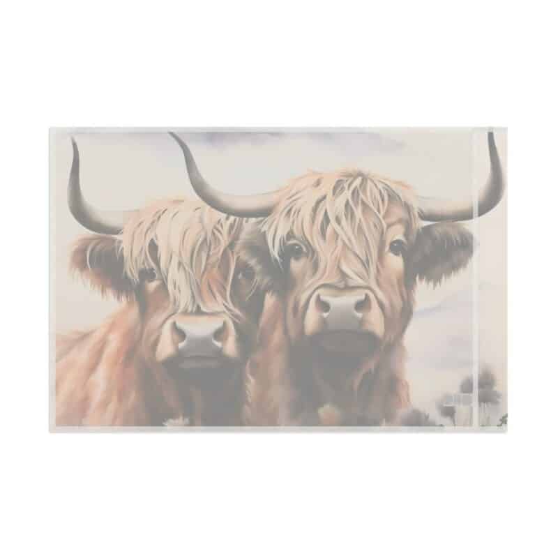 Highland Cows Flag