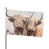 Highland Cows Flag