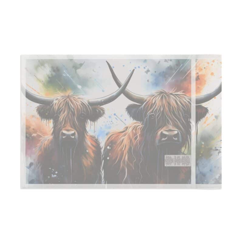 Highland Cows Flag