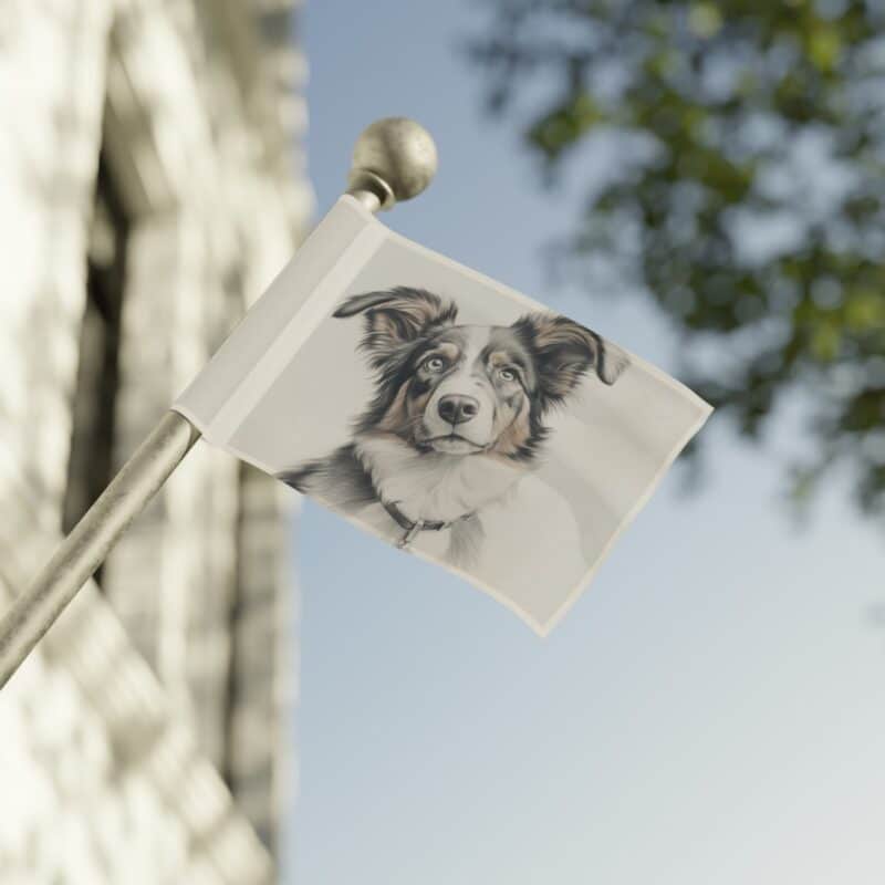 Australian Shepherd Dog Flag