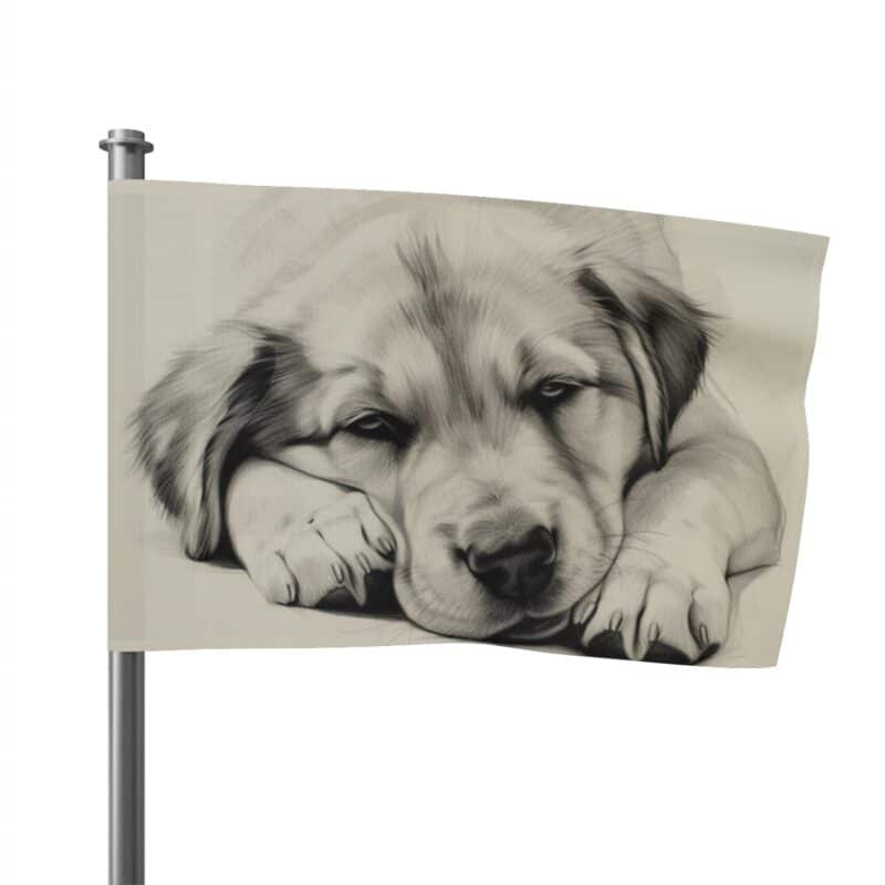 Anatolian Shepherd Dog Flag