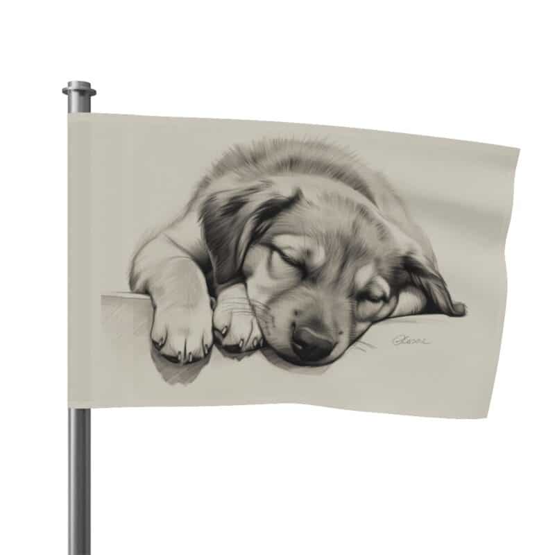 Anatolian Shepherd Dog Flag