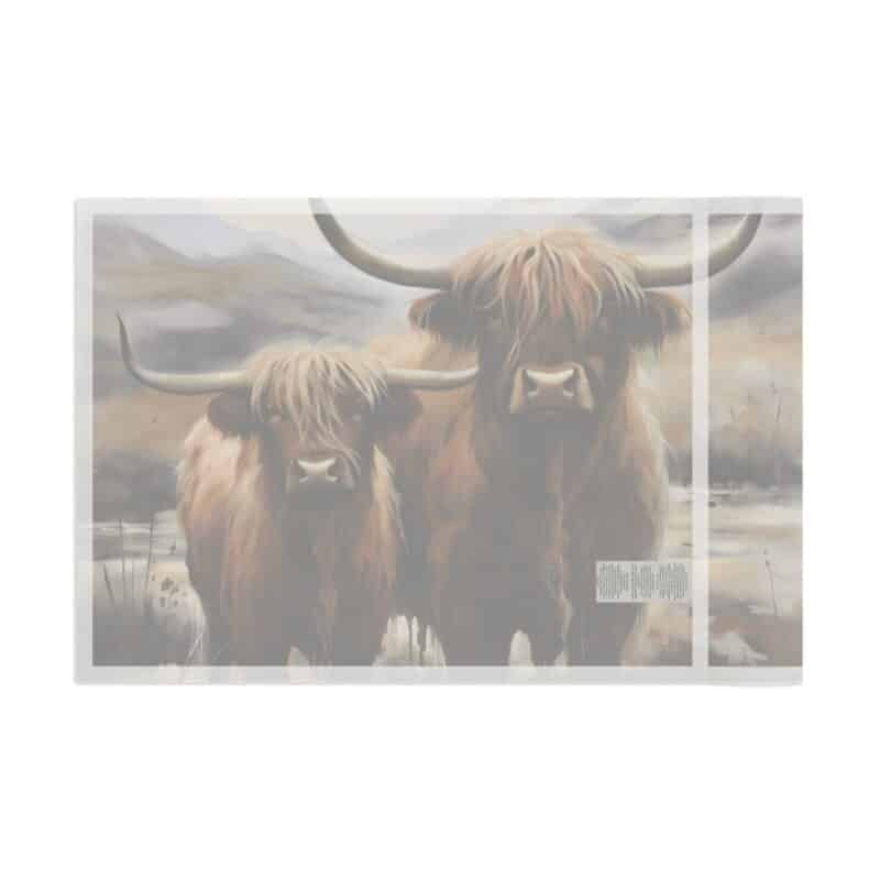 Highland Cows Flag