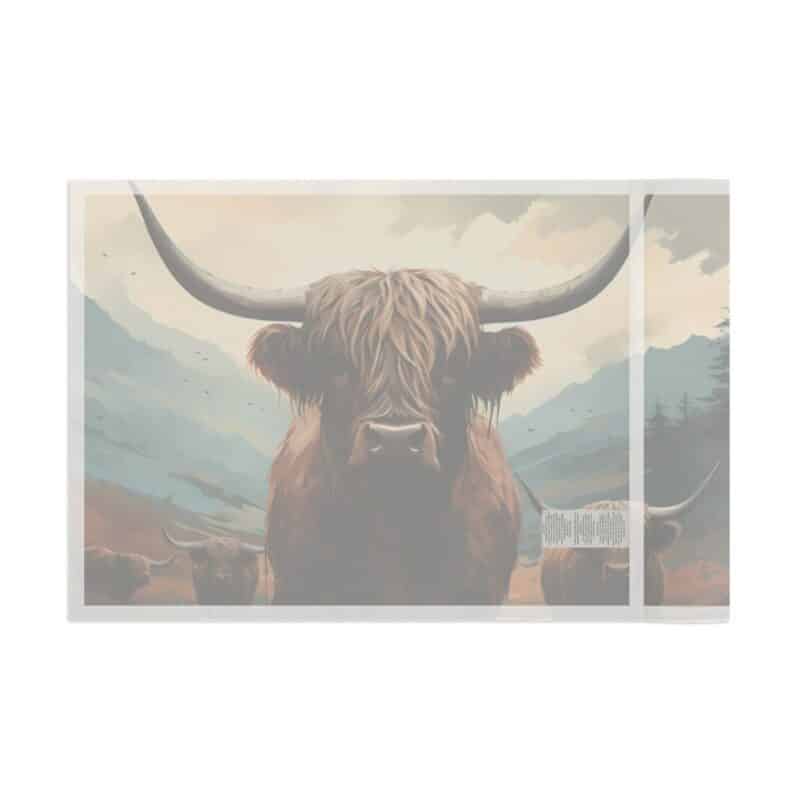 Highland Cows Flag