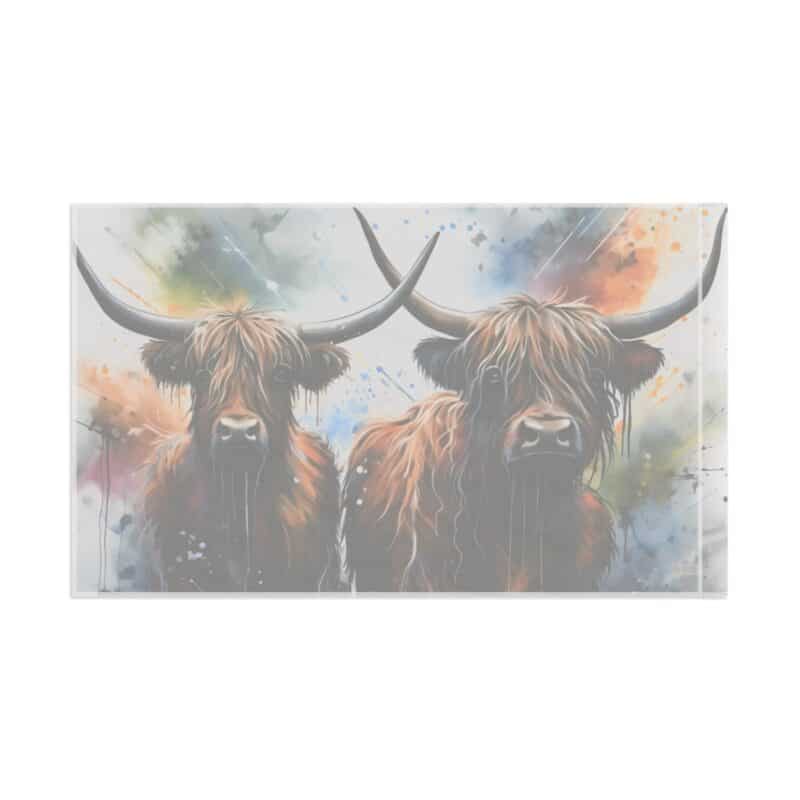 Highland Cows Flag