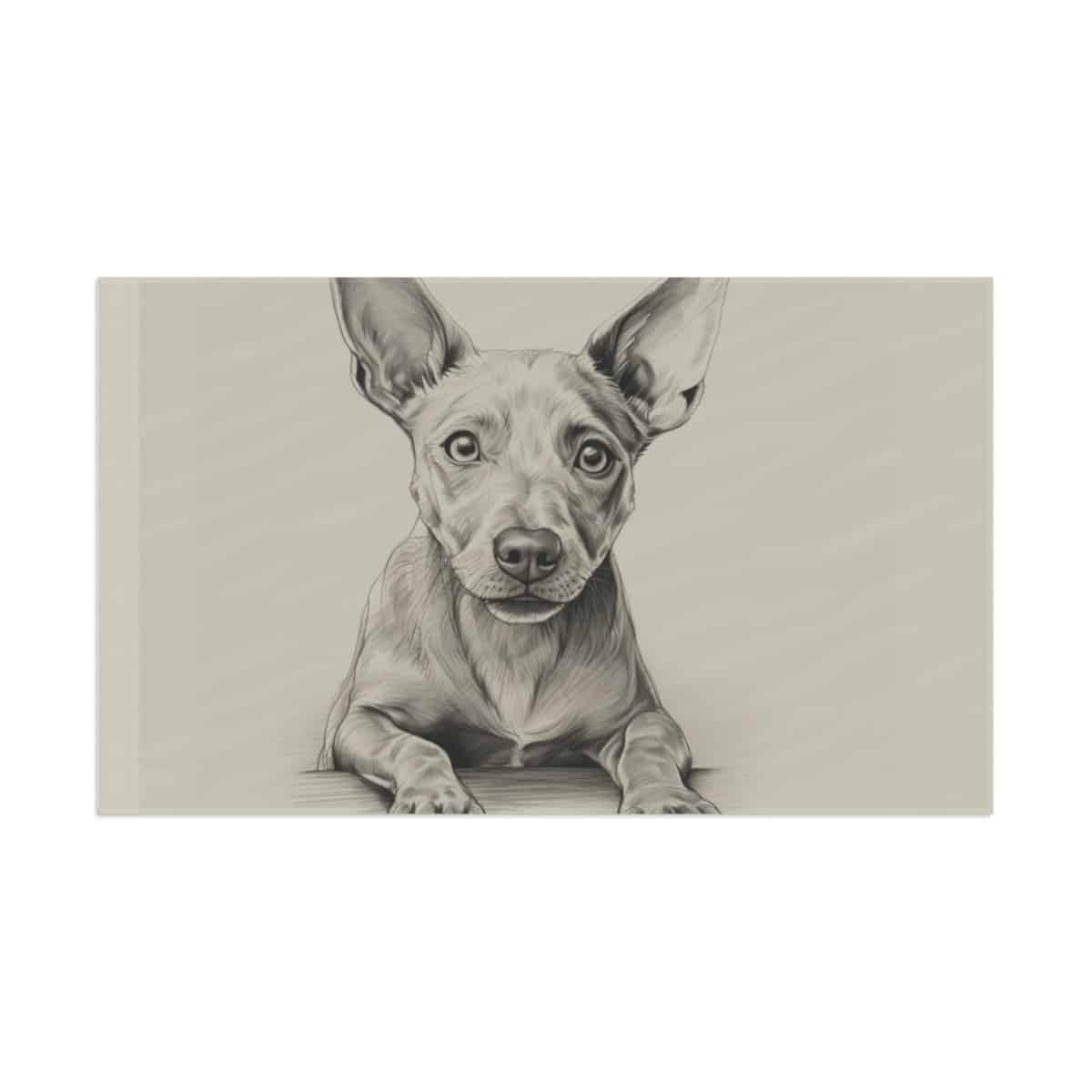 American Hairless Terrier Flag