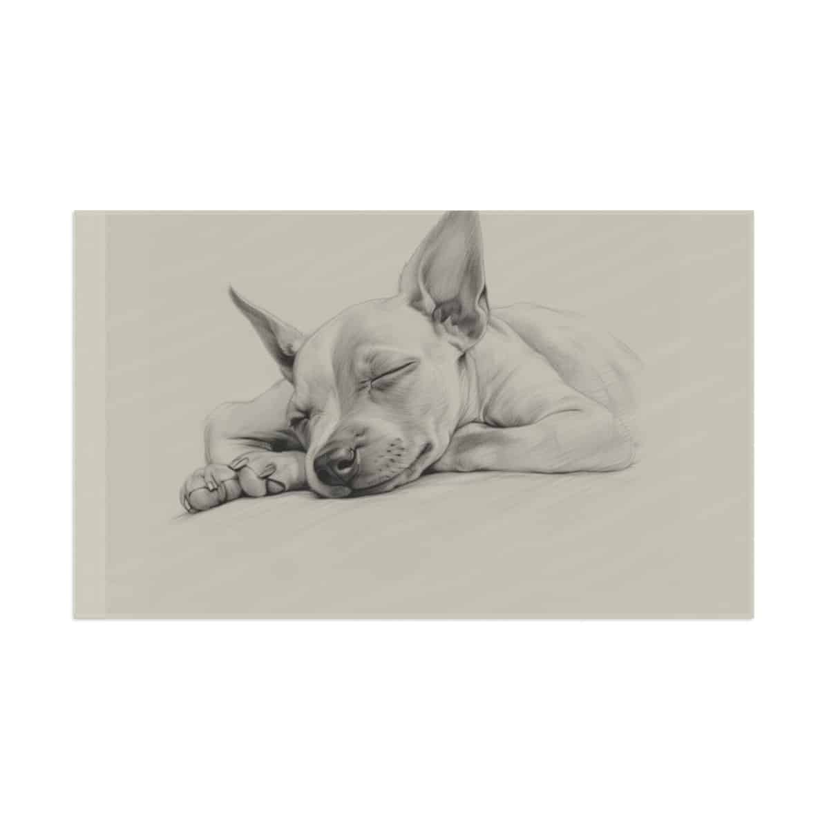 American Hairless Terrier Flag