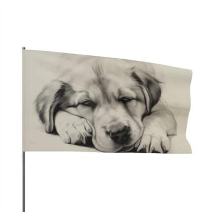 Anatolian Shepherd Dog Flag