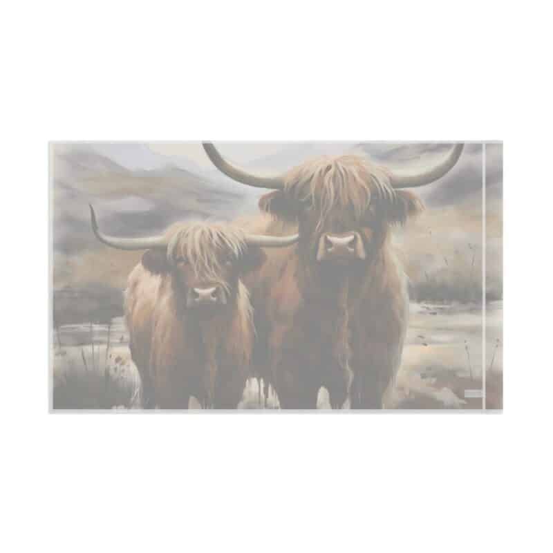 Highland Cows Flag