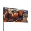 Highland Cows Flag