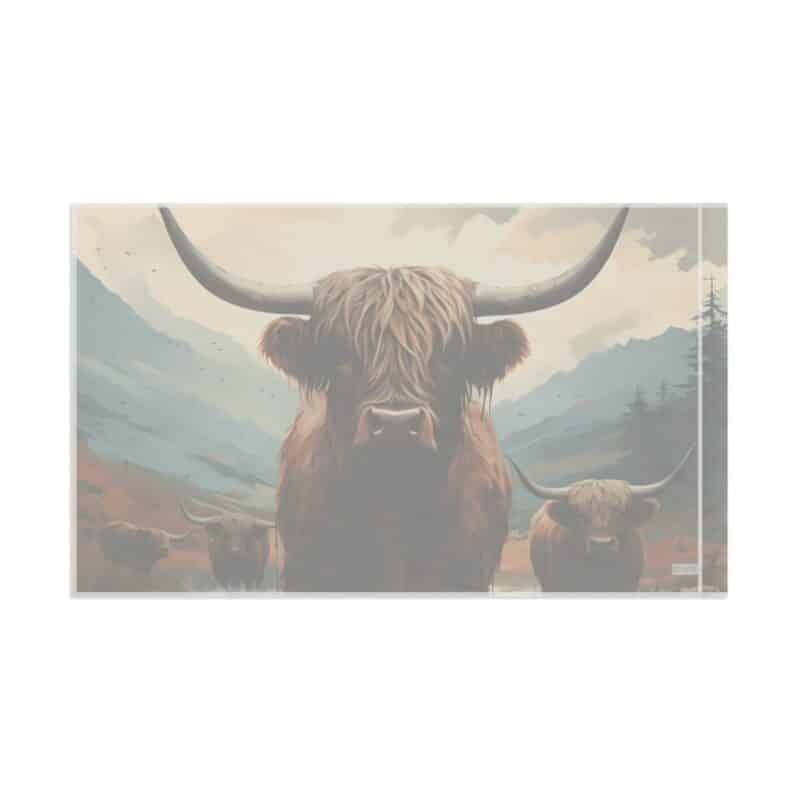 Highland Cows Flag