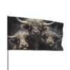 Highland Cows Flag