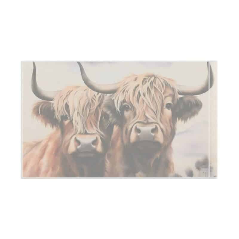 Highland Cows Flag