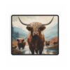 Highland Cows Mouse Pad Desk Mat