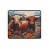 Highland Cows Mouse Pad Desk Mat