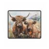 Highland Cows Mouse Pad Desk Mat