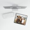 Highland Cows Mouse Pad Desk Mat