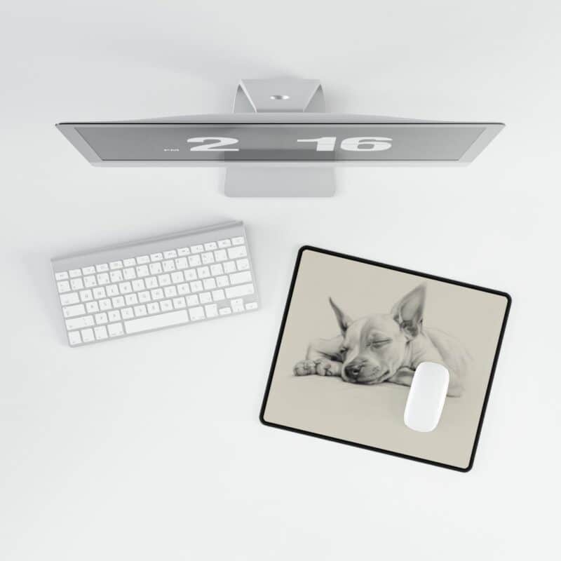 American Hairless Terrier Mouse Pad Desk Mat