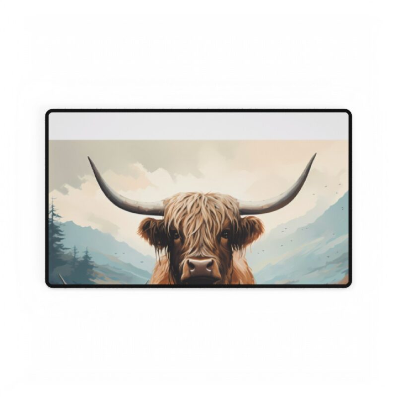 Highland Cows Mouse Pad Desk Mat