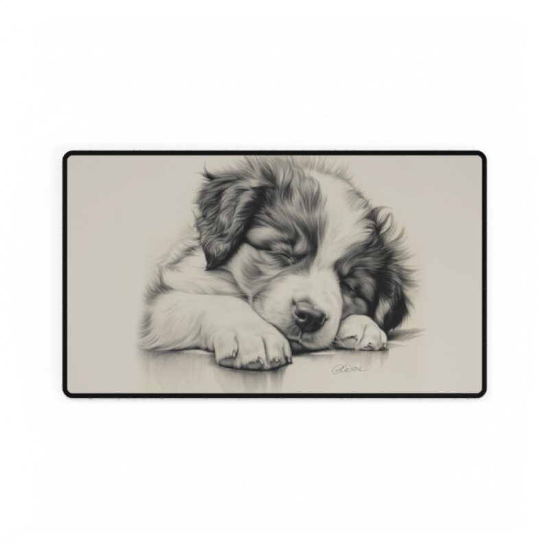 Australian Shepherd Dog Mouse Pad Desk Mat