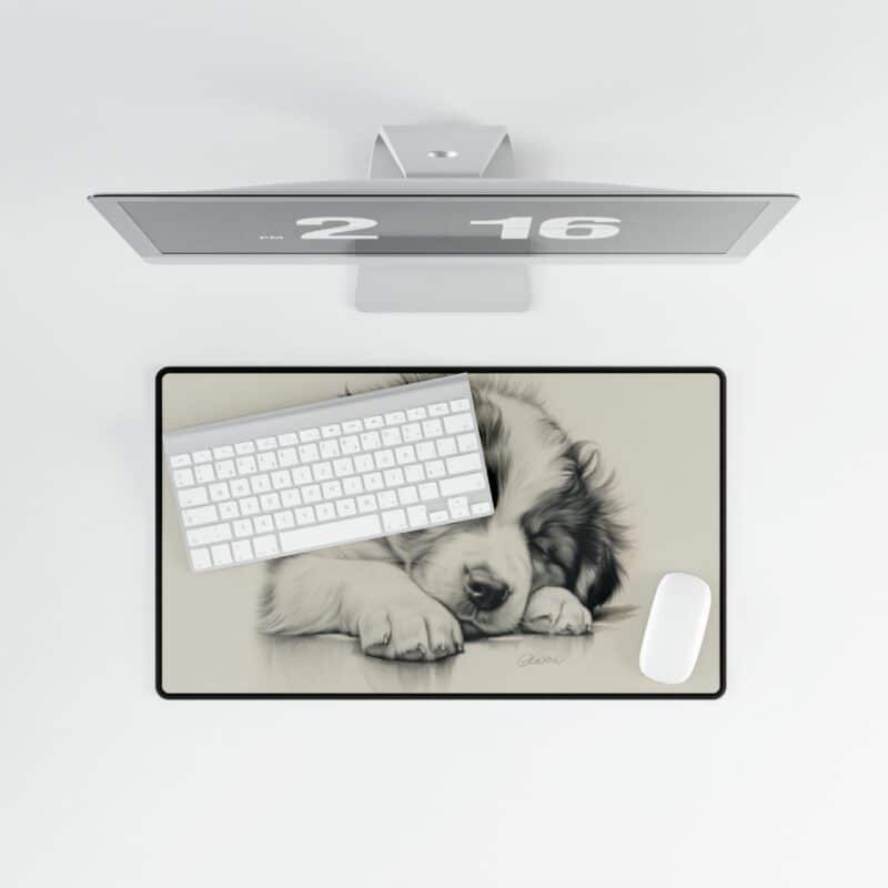 Australian Shepherd Dog Mouse Pad Desk Mat