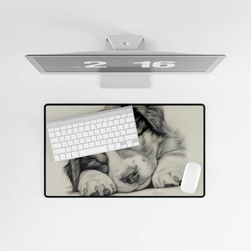 Australian Shepherd Dog Mouse Pad Desk Mat